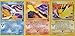 Pokemon Promo Single Card Set of All 3 Rare Legendary Birds Moltres, Articuno & Zapdos