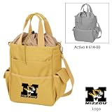 Missouri Tigers NCAA Activo Waterproof Tote (Mustard)