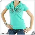 Billabong Polo Shirts - Billabong Janis Polo Shirt - Aquarius