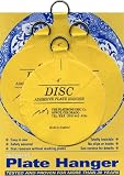 Invisible English Disc Adhesive Large Plate Hanger Set (4 - 4 Inch Hangers)