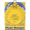 Invisible English Disc Adhesive Large Plate Hanger Set (4 - 4 Inch Hangers)