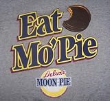 MOON PIE T-SHIRT - EAT MO' PIE! TEE! FOR MOON PIE LOVERS!