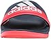 adidas Women's Adilette Supercloud Plus, Midnight Grey/Flash Red/White, 9