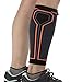 Calf Compression Sleeve by Kunto Fitness (Single Sleeve) – Improve Blood Circulation & Reduce Leg Swelling & Shin Splint – Superior Fit (Medium)