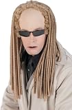 Deluxe Matrix Albino Twin Wig - Adult Std.