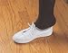 Elastic Shoe Laces(Choose Size and Color=White 30 inch)
