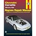 Chevrolet Corvette 1984 thru 1996 Automotive Repair Manual