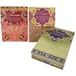 Assorted Sayings: Dream, Peace, Success ~ Set of 3 Gold Foil Embellished Pocket Note Pads