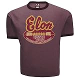 Elon Phoenix NCAA 1980-1981 Short Sleeve Ringer T-Shirt