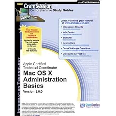 CramSession's Mac OS X Administration Basics : Certification Study Guide