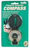 Campers Lensatic Compass (Rugged High Impact Case, Jeweled Pivot, Luminous Pointer)