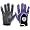 Reebok X-Treme Grip II Receiver Glove - Men's ( sz. L, Purple/Black )
