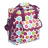 Kitchen Craft Coolmovers Coolbag  Sorbet Polka Medium, 30cm x 28cm x 14.5cm