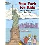 New York for Kids: 25 Big Apple Sites to Color (Dover Pictorial Archives)