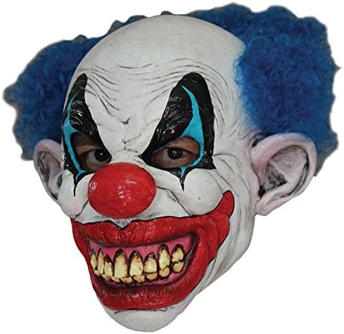 Scary Masks For Halloween Clown Mask Creepy Killer Evil Smile Latex Masks Holiday Halloween Accessory Costume Men Adult Full Over The Head Party Color Fashion Pack Of Two