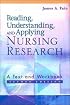 Reading, Understanding and Applying Nursing Research: A Text and Workbook