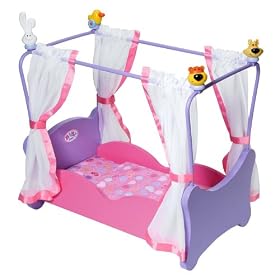 Zapf Creation Baby Born Canopy Wooden Bed (800492)