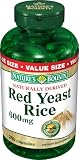 Nature's Bounty Red Yeast Rice, 600 mg, 250 Capsules
