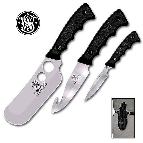 Smith and Wesson Skinning Knife Set
