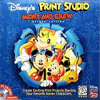 Mickey  Crew Print Studio Deluxe Edition (Jewel Case)