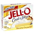 JELL-O Cook & Serve Pudding & Pie Filling, Banana, 4.6-Ounce Boxes (Pack of 24)