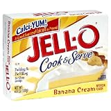 Review JELL-O  / Jell-O Cook & Serve Pudding & Pie Filling, Banana, 4.6-Ounce Boxes (Pack of 24)