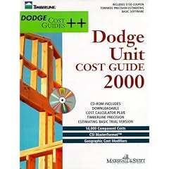 Unit Cost Guides 2000 (Book/CD-ROM)