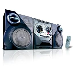 Philips FWM575 360 Watts MP3 WMA Mini Shelf System