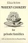 Modern Cookery for Private Families (Southover Historic Cookery & H)