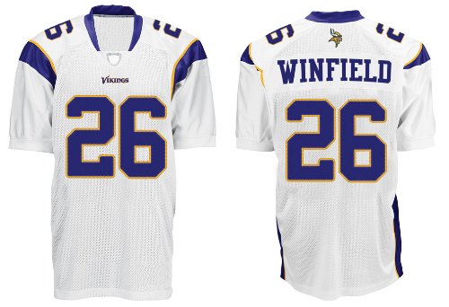 26# Winfield Minnesota Vikings White Jerseys Authentic Football Jersey Size 48-56 (Please Select the Size When You Order, Can Do Drop Shipping)