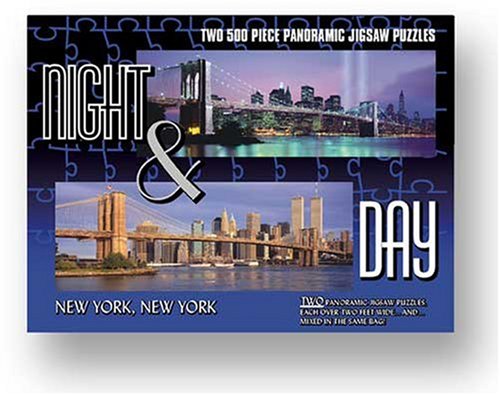 51T2GWmIa0L Night & Day City Puzzle   New York City