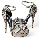 Iron Fist Lacey Days Platform Girls Shoes Ivory