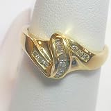 14K Diamond Ring