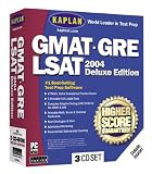 Kaplan GMAT/GRE/LSAT 2004 Deluxe Edition