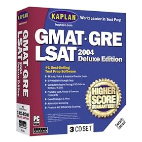 Kaplan GMAT/GRE/LSAT 2004 Deluxe Edition
