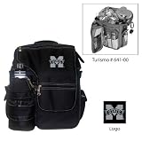 Mississippi State Bulldogs NCAA Turismo Bag (Black/Grey) (Embroidered Logo)