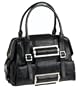 Givenchy Women's Leather Buckled Handbag, Black