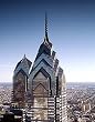 Bird's-Eye View of Liberty Place in Philadelphia - Dramatic 16"x20" Photographic Print by Carol M. Highsmith
