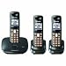 Panasonic Dect 6.0 Titanium Black Cordless Phone with Answering Machine (KX-TG6413T)