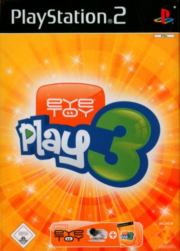 Childrens Toyshop  Third Party New : EyeToy Play 3 + Kamera