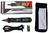 Mastech Pen-Type Auto-Ranging Digital Multimeter with Non-contact AC Voltage Detector, MS8211