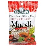 OrgraN Light and Crunchy Muesli, Fruit & Almond, 17.6-Ounce Packages (Pack of 10)
