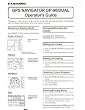 Furuno GP90/Dual GPS Navigator Operators Guide