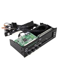 PC Accessory: 5.25" E-SATA Cardreader LCD CPU Temp Water Cooling PC 4 Fan Speed Controller - Penny