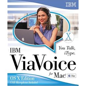 ViaVoice for Macintosh OSX 3.0