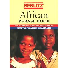 Berlitz African Phrase Book and Dictionary (Berlitz Phrase Book)