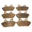 Front & Rear Brakes Harley Davidson Vrsca/vrscb V-rod Sintered Severe Duty Brake Pads 2002 2003 2004