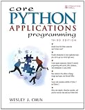 Core Python Applications Programming