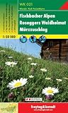 Freytag- und Berndt Wanderkarten, WK 021, Fischbacher Alpen-Roseggers Waldheimat-M�rzzuschlag - Ma�stab 1:50 000.