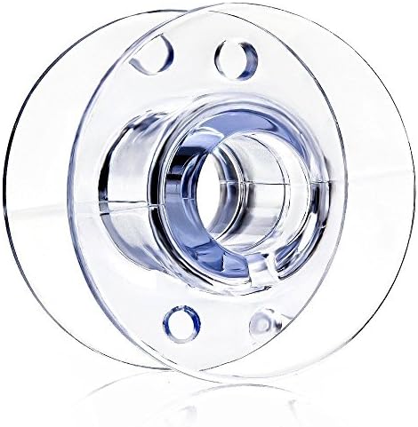 OurLive 50 Pack Plastic Thread String Sewing Machine Bobbins Spools for Janome Singer Elna Kenmore